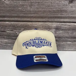 Troublemaker Embroidered Otto Hat