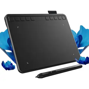 Graphics Drawing Tablet,  S640 Digital Drawing Pad with 10 Hot , 6.5x4 inch Pen Tablet with 8192 Levels -Free Stylus Support Android/Windows/ OS/Chrome OS/Linux