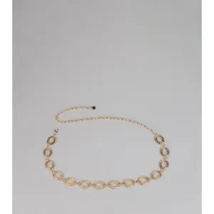 Linked Up Luxe Oval Chain Belt