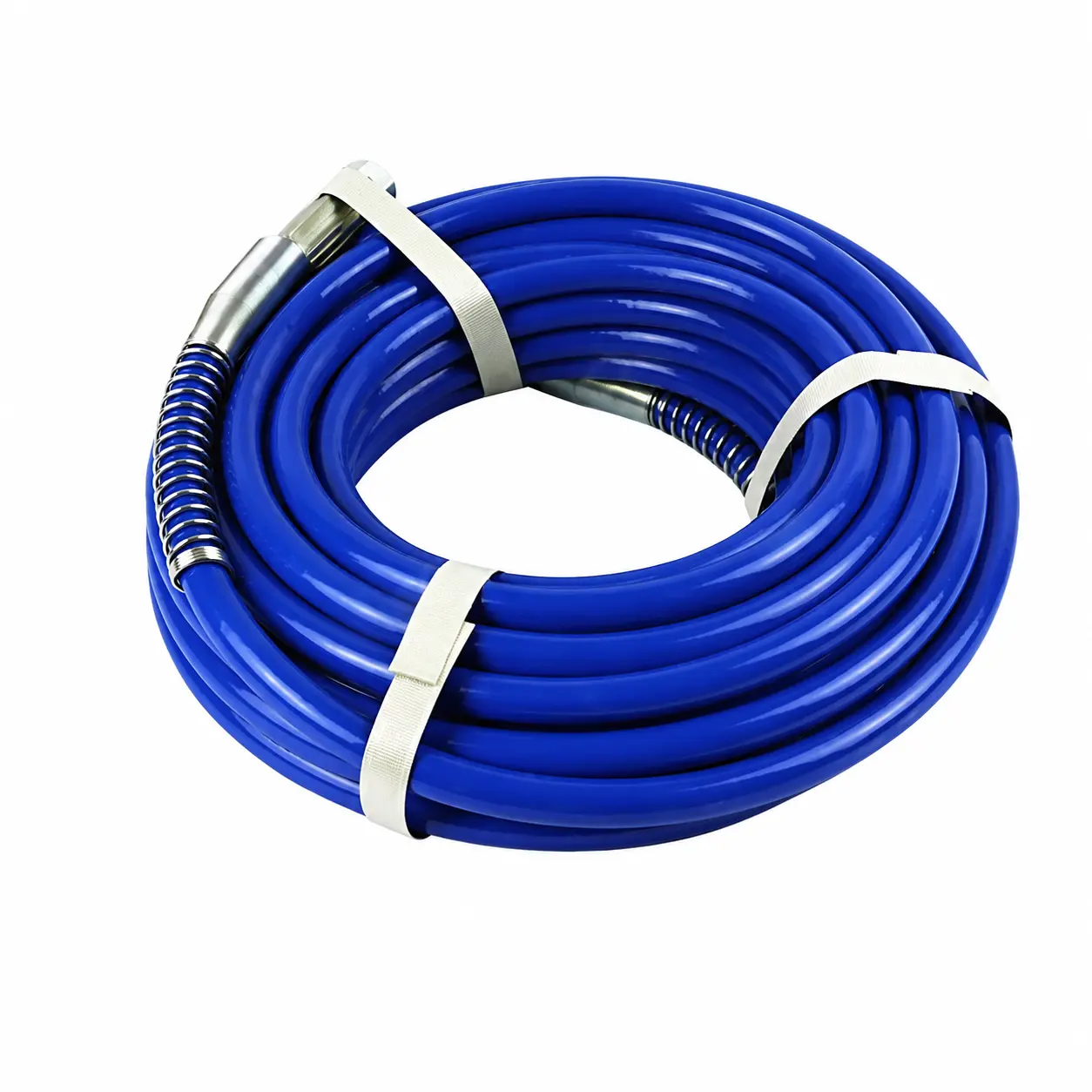 50 FT Airless Paint Sprayer Hose, 1/4-Inch Universal High-Pressure Hose, 3300 PSI Steel-Wire Reinforced, Flexible and Durable