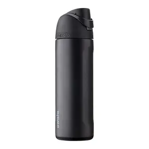 FreeSip Insulated Stainless Steel Water Bottle with Straw, BPA-Free Sports Water Bottle, Great for Travel, 24-32 Oz