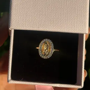 Virgencita Adjustable Dainty Ring