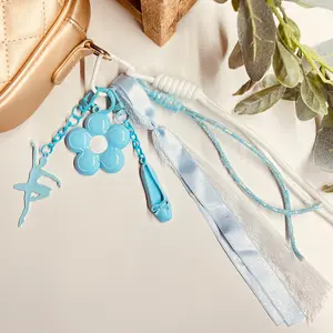 HANDMADE BAG CHARMS ~  BALLERINA ~