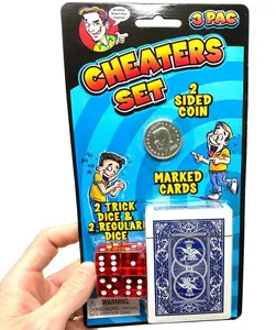 3-Piece Cheaters Joke Set – Funny Trick Game Kit! 🎲🃏😂