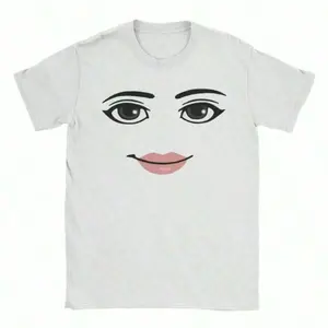Premium Novelty Graphic T-Shirts - Meme Face Design, 180g Loose Fit, Fashionable Short Sleeve Unisex Tops for Men & Women
