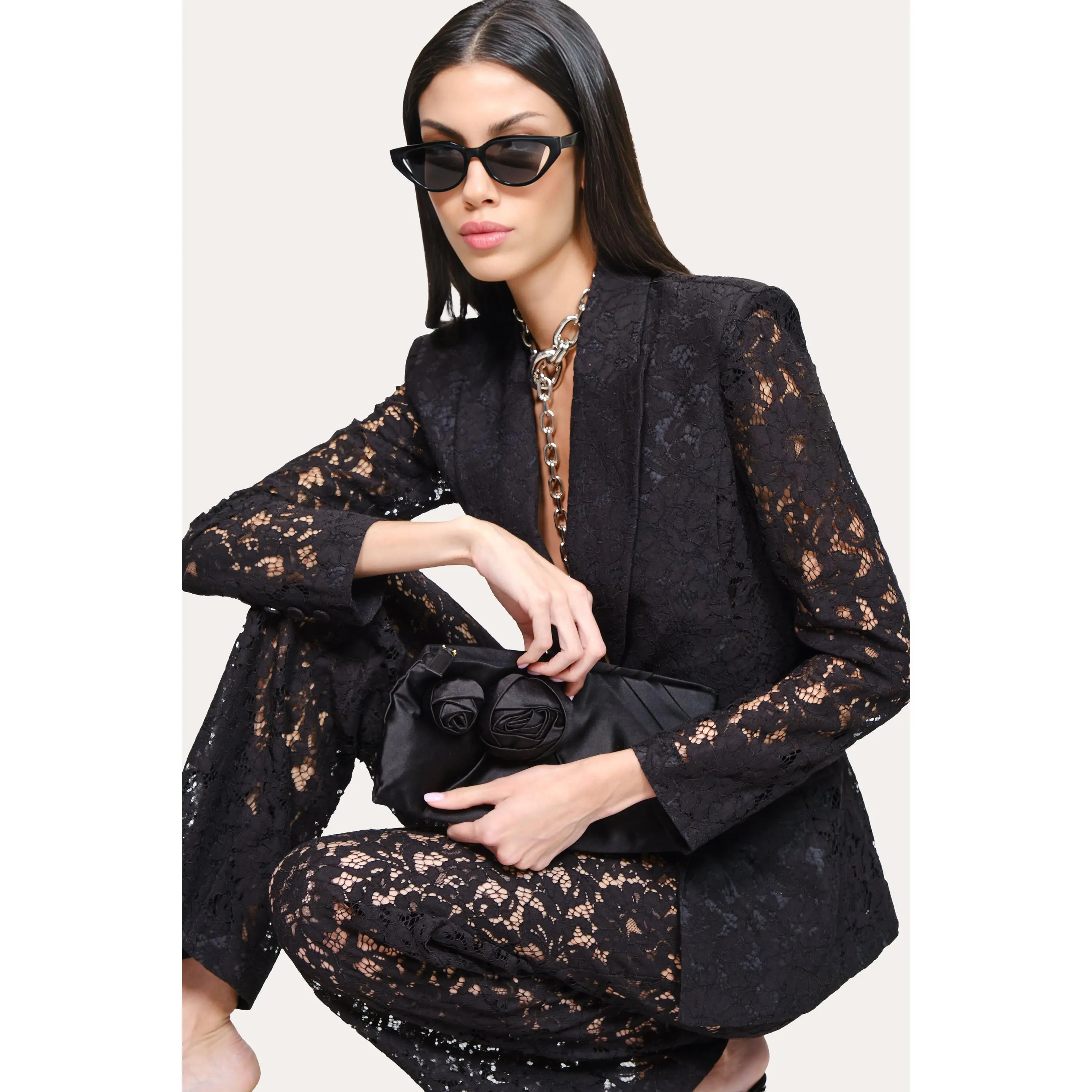 Fleur Lace Blazer