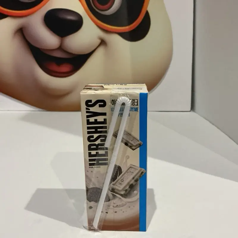 Hershey's Cookies & Creme Chocolate Dairy Beverage - Sweet, Milk-Containing, All Ages Friendly, Indulgent Cookie Sip, Ambient, Simple and Delicious, Pour & Enjoy, As Per Manufacturer Label