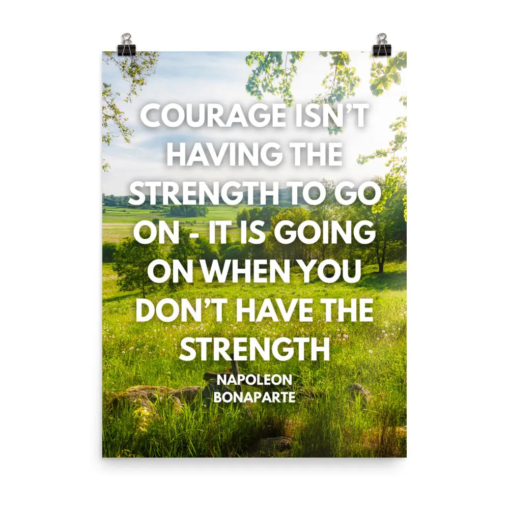 napoleon courage