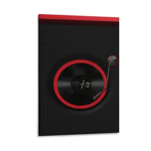 For Rock Music Parties, Jazz Up Your Bedroom with These Fake Vinyl Record Posters. Canvas Poster Bedroom Decor Sports Landscape Office Room Decor Gift Frames Ornaments