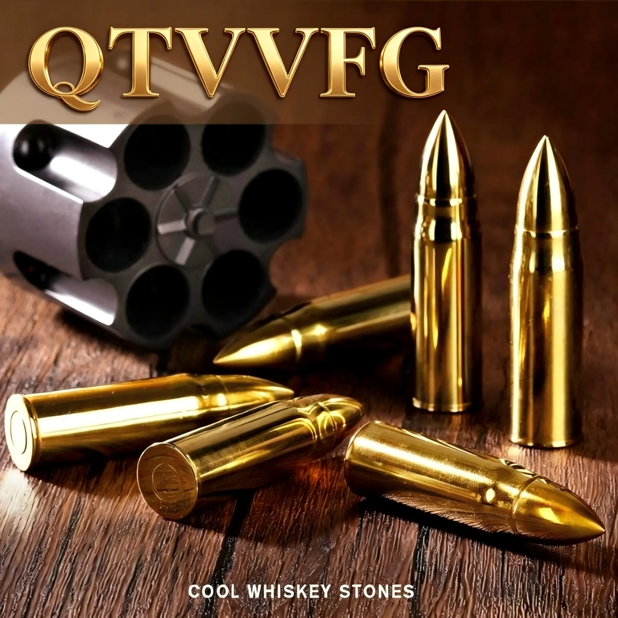 304 Stainless Steel Whiskey Bullet Stones Gift Set - Unique Kitchenware Bar Utensils Drinkware Accessory - Festive Party Gift for Men, Valentine's Day Present for Dad