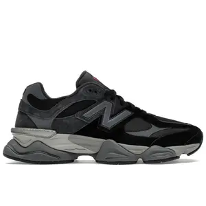 New Balance Men's 9060 Black Castlerock Grey, from StockX