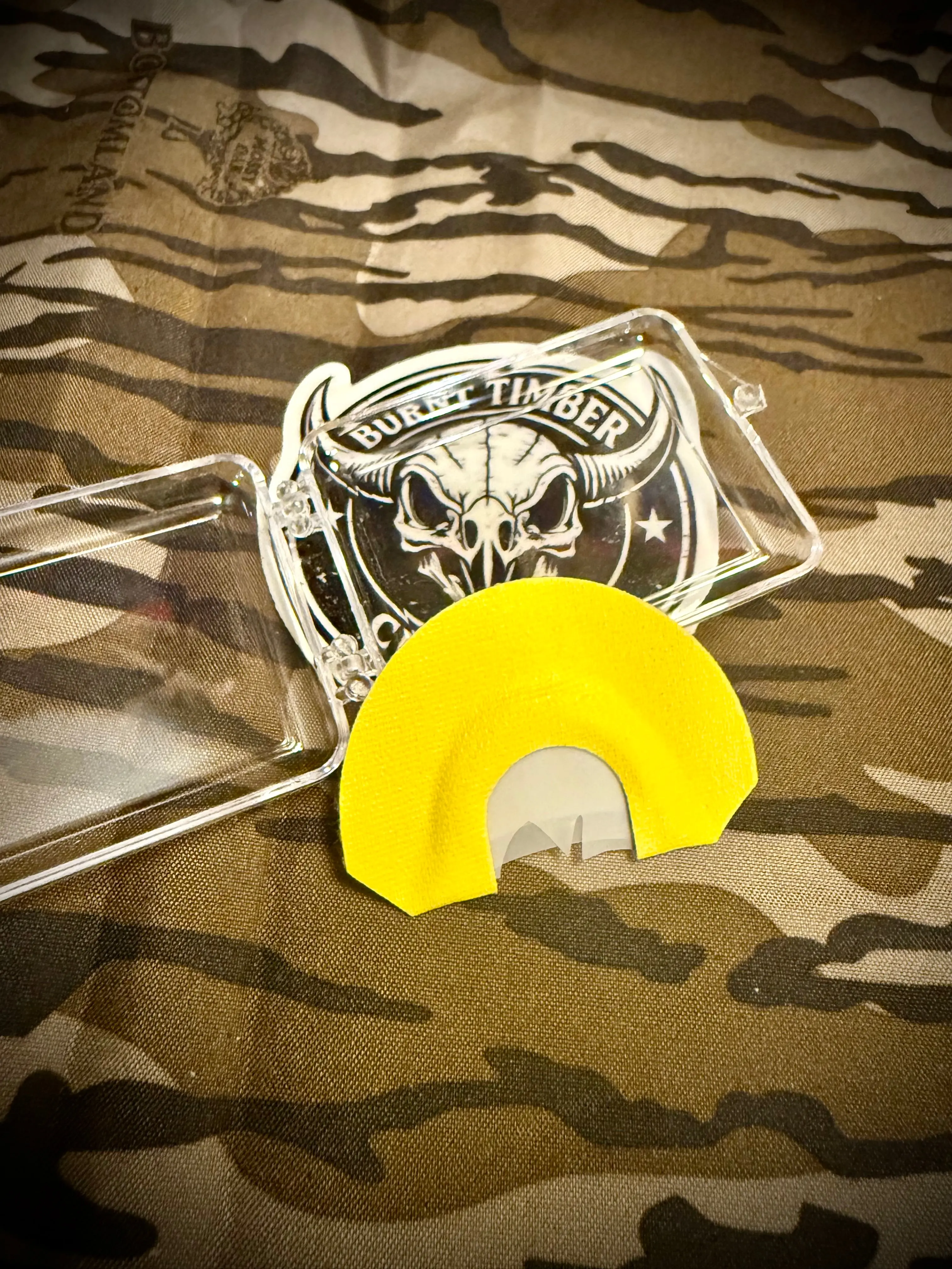 Burnt Timber Customs Cutthroat 2.5 Reed Cutter Turkey Mouth Diaphragm Mouth Call