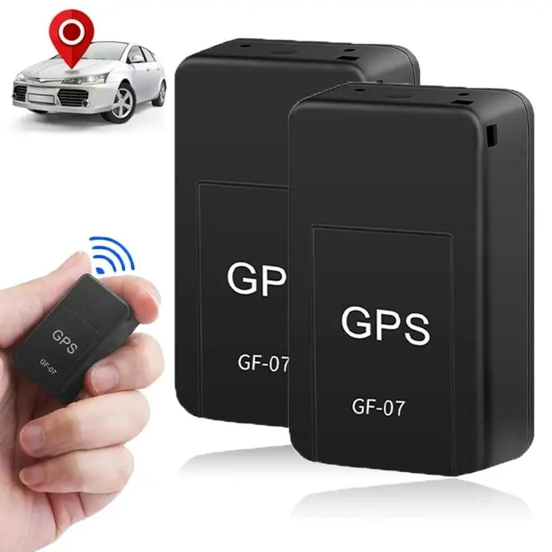 GF07 Mini Magnetic AI-Tracking GPS Tracker, Portable Mini Wearable Device GPS Tracker with App Control, Wireless Tracking for Motorcycles, Cars, Magnetic Gps Trackers