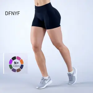【With logo】DFNYF Impact Short 4.5" Women's Seamless Gym Short for Medium Support, Best Gym Short, Various Colors. Flag Print Hoodie workout sets women Slim Shape Men's Moisture Wicking T-Shirt Unisex Y2K Vintage Flare Leg Denim Jeans High Waist Back Pants