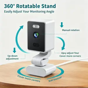 AI Pet Camera 1296P FHD WiFi Mini Indoor Security Camera