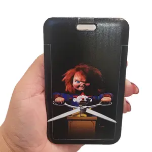 Halloween Horror Child's Play Chucky Badge  ID Holder