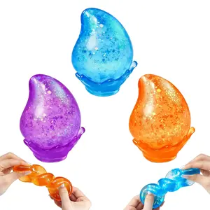 Water Drop Squeeze Squishies, Dream Squishy Drop Squishy Stress Ball, Soft Fidget Stress Ball, 2026 New Slow Rise Relief Fidget Sensory for Anxiety Stress Easter Party Favors