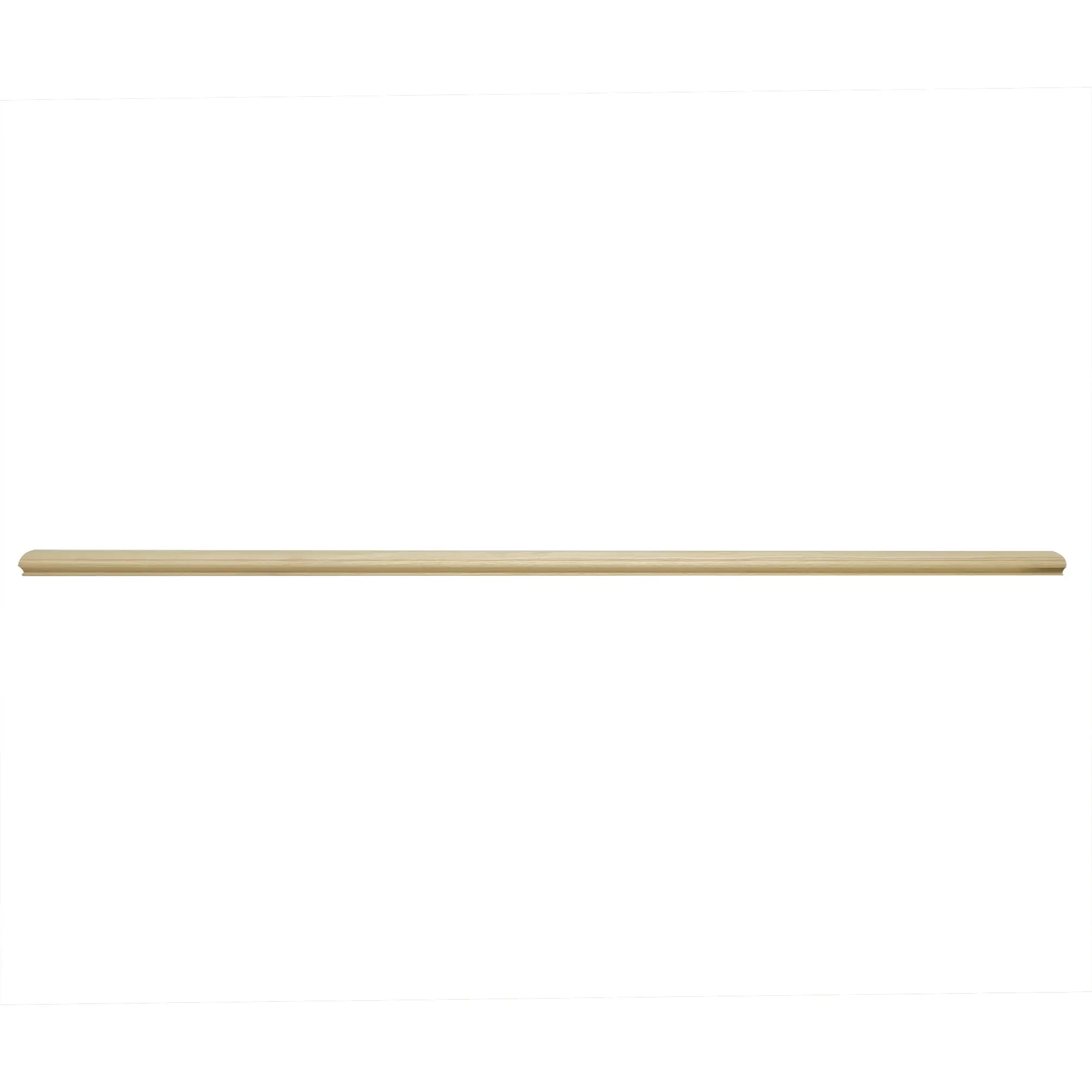 96inch Red Oak Stair Handrail Durable Wooden Indoor Railing Home Staircase Grip 6111-HAND RAIL -96X2.5X1.5inch