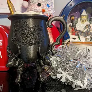 The Santa Clause inspired Christmas mug container (3dprinted) Drinkware Traditional Drinkware Traditional