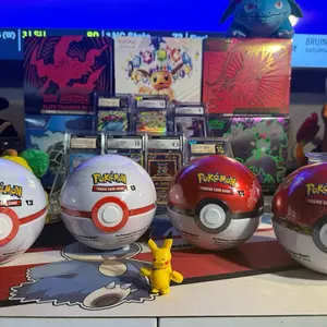 Poké Ball Tin – Includes Booster Three Booster Packs!