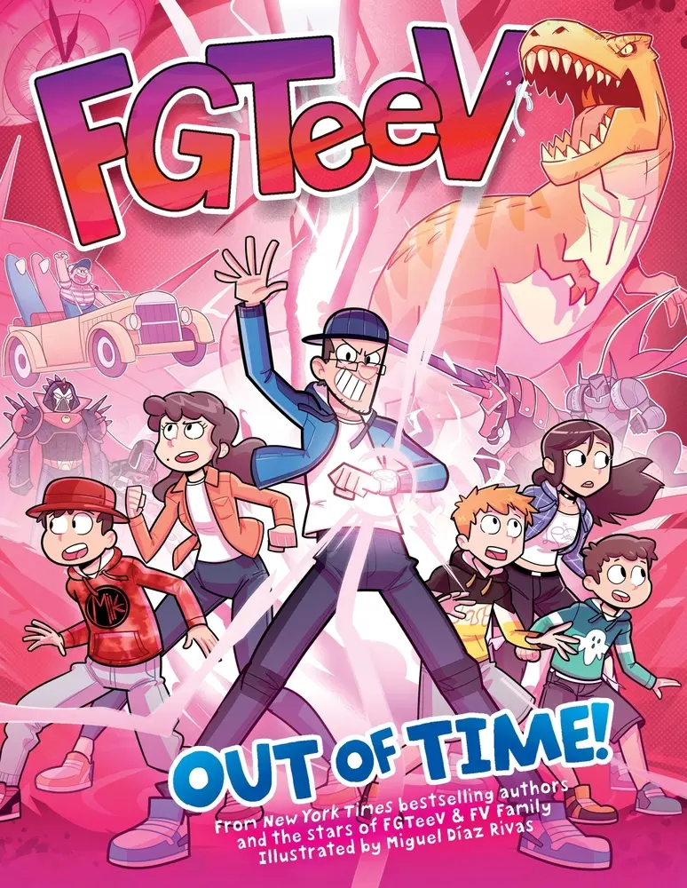 USED Book - FGTeeV: Out of Time! by Fgteev (Hardcover) - english