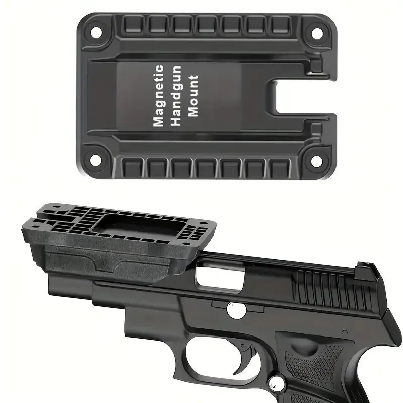 1 Magnetic Quick Draw Gun Rack for Concealed Mounting, Compatible with ...