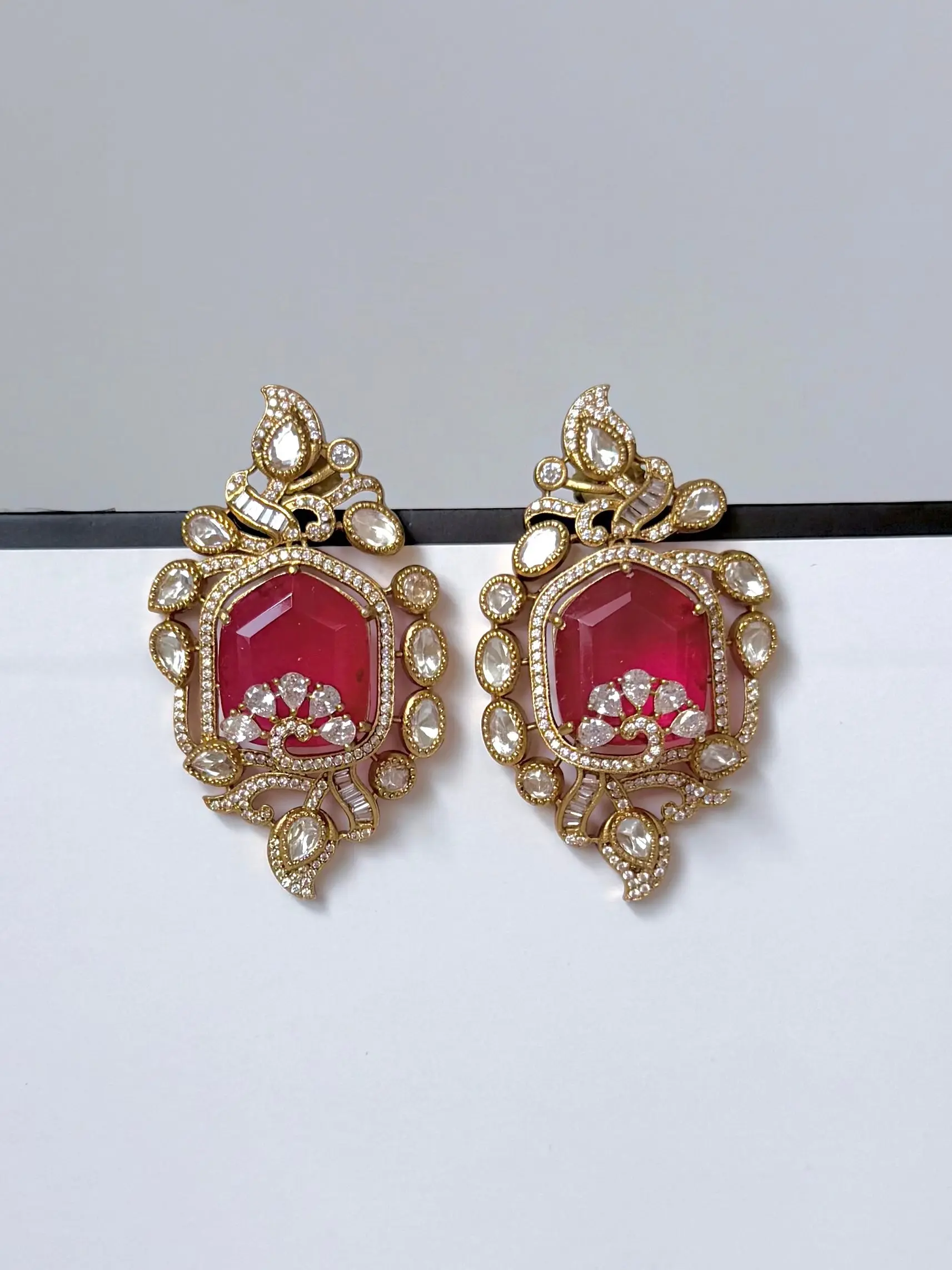 Premium Chahat Doublet Earrings