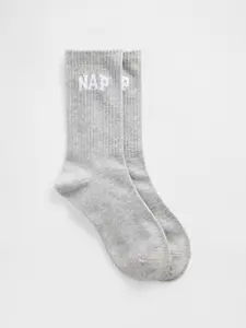 Gap Men's NAP Logo Crew Socks