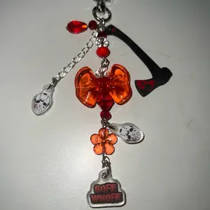Jason Bow Gore Whore Heart Keychain -  Accessories