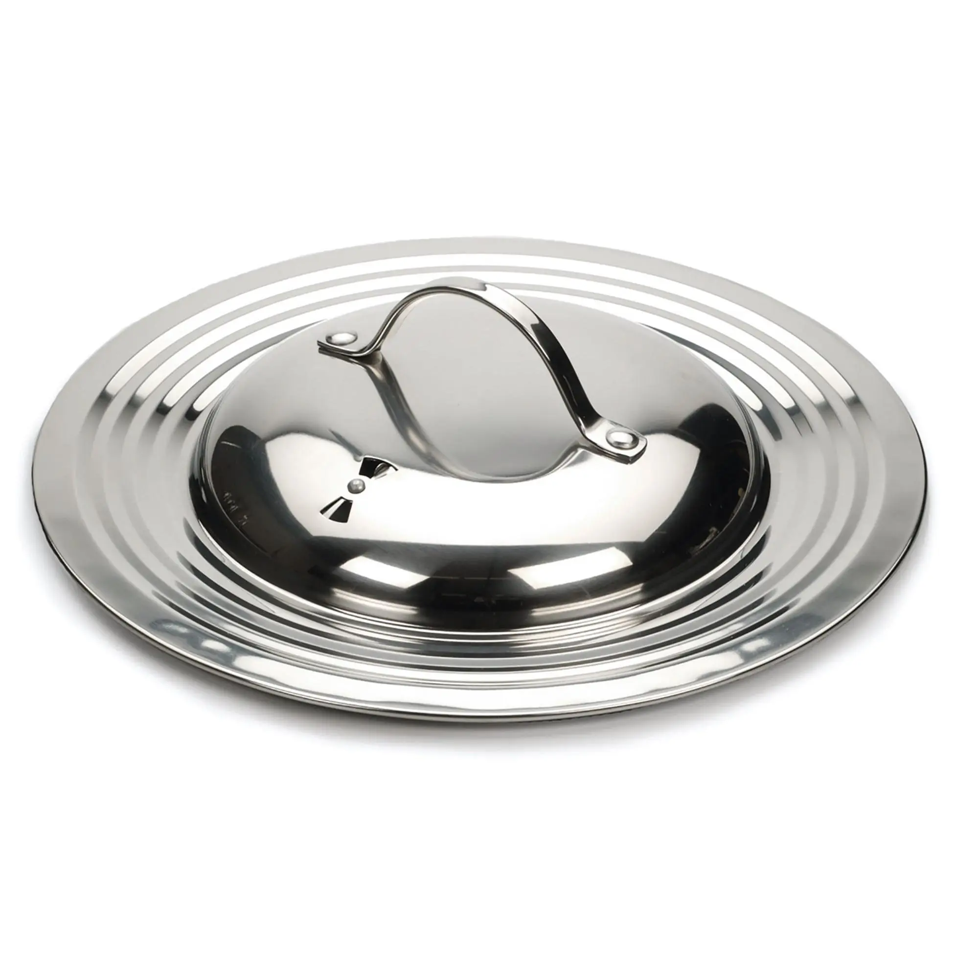 RSVP 7"-12" Universal Stainless Steel Lid RSVP 7"-12" Universal Stainless Steel Lid