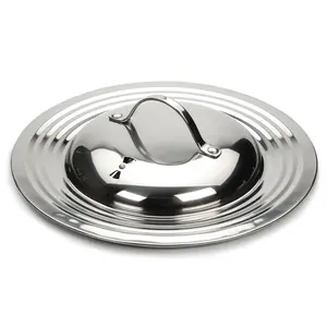 RSVP 7"-12" Universal Stainless Steel Lid RSVP 7"-12" Universal Stainless Steel Lid