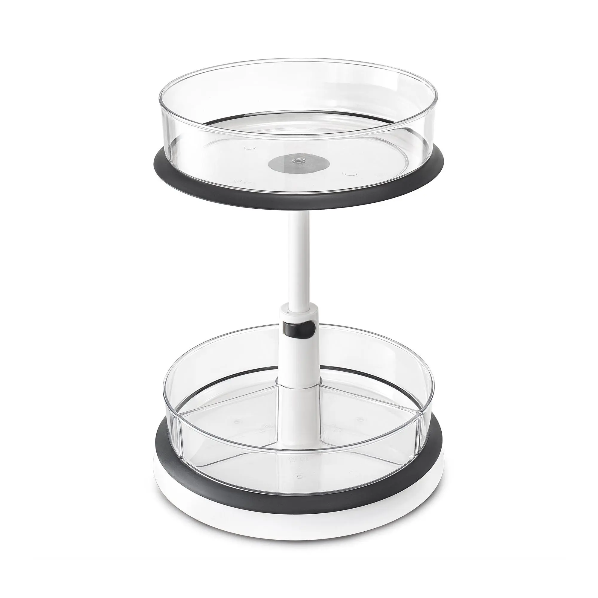 Sorbus 2-Tier Clear Lazy Susan Makeup Organizer Sorbus 2-Tier Clear Lazy Susan Makeup Organizer