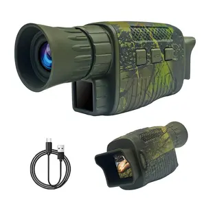 Night Vision Monocular 7x Digital Zoom Infrared Telescope 48MP Photography 2.7K Video Recording for Hunting Camping Wildlife Observation outdoorfun