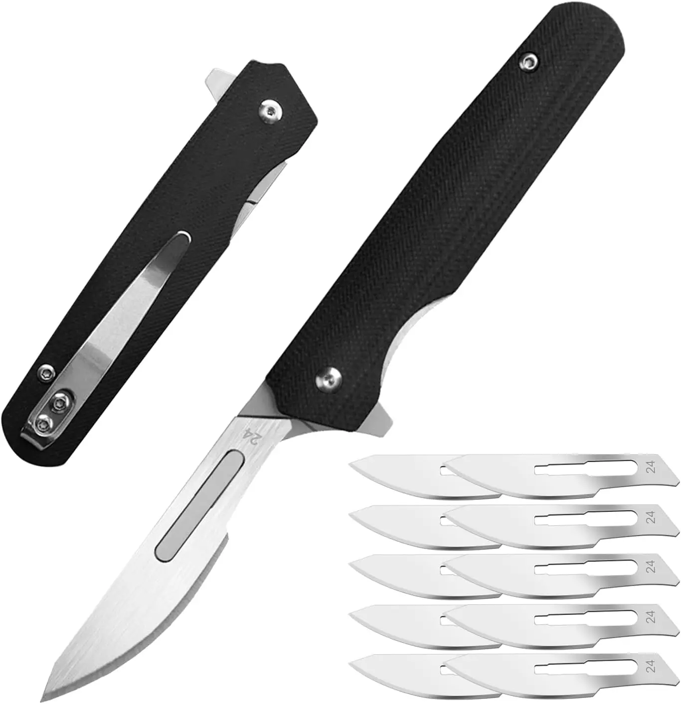 Gentleman's EDC Scalpel Knife–Father's Day Gift,Tactical Tool for Outdoor Adventures, Camping, Survival, DIY & Professional Use | Compact, Durable & S