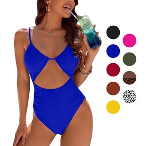 Blooming Jelly Womens One Piece beach Swimsuit Tummy Control Bathing Suit Sexy Flattering Cheeky High Cut Out Cute Ladies Swimwear #SwimWeek #Summervibes