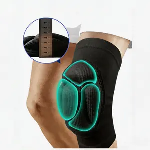 Knee Brace Compression Sleeve for Men Women, Upgraded, Thickened Handle, Full Knee Protection, Knee Support for Running Gym Workout Arthritis Pain Relief 1 Pair