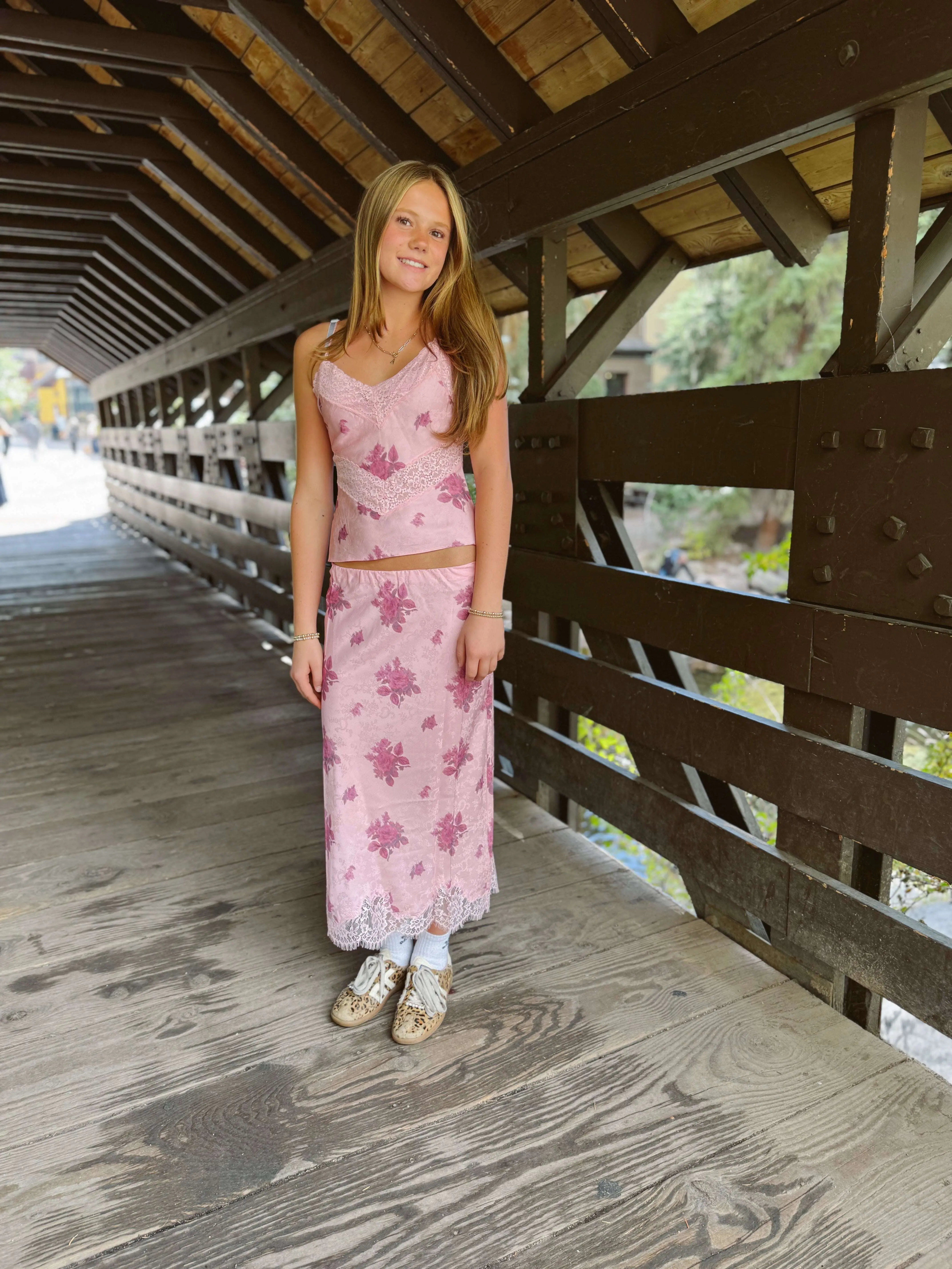 Love Shack Fancy Malina Skirt