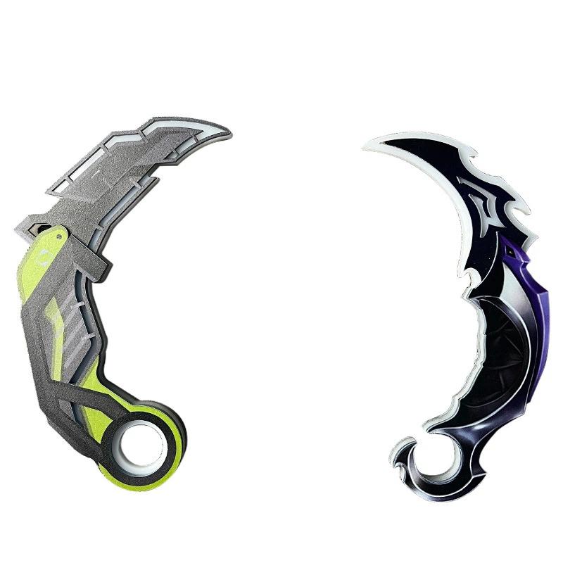 New Gift Role-Playing Prop: Fearless Rechargeable Glowing Weapon Model Contract - Claw Knife/Cool Toy Knife Champion Edition, 2026 Gamer Gift Collectible Prop Toy