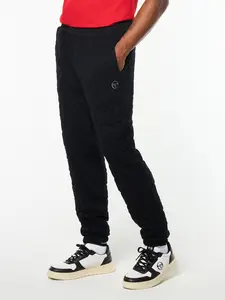Aversa Quilted Sweatpant- Black Beauty