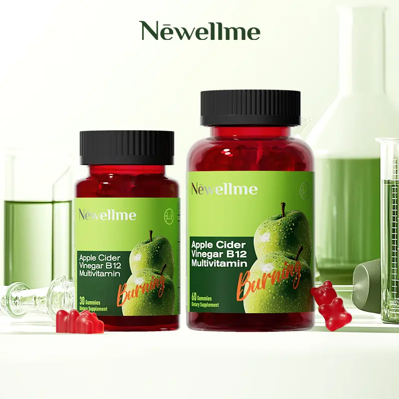 Apple Cider Vinegar Gummies Recipe Supports Normal Energy Levels and Gut Health Edible Dietary Healthcare  Supplement