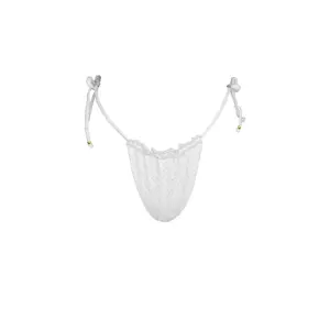 White Eyelet Juliet Bikini Bottom