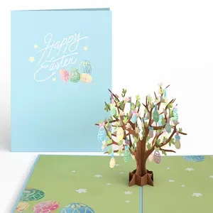 Happy Easter Egg Tree Pop-Up Card