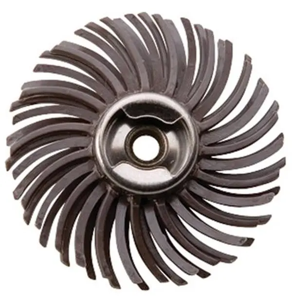 Dremel 114-EZ471SA Abrasive Brushes with Rubber Wheel, 36 Grit & 240 Grit Options for Metal Restoration (Tools & Hardware, Power Tools Polishers Accessory)
