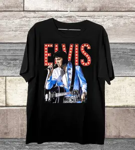[SALE UP TO 50%] Elvis Presley In Concert Music Gift Unisex shirt All Size