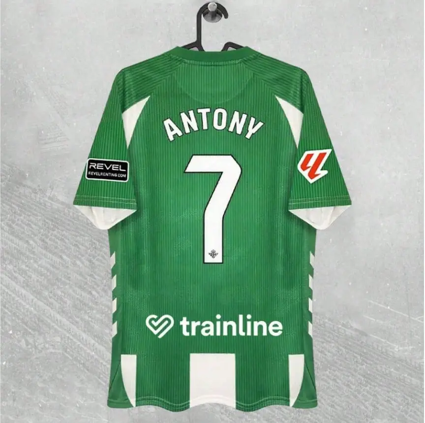 Green Heritage Soccer Jersey No. 7 Fan Edition Short Sleeve Football Shirt for Men & Women Breathable Match Style Jersey