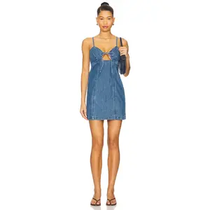 BLANKNYC Denim Mini Dress in Dancing Queen