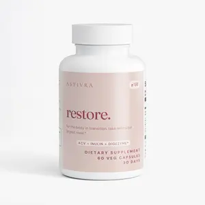 Astivra Restore - Digestive Enzyme & Probiotic Supplement with ACV, 60ct