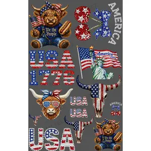 WE THE PEOPLE (1) PREMADE GANGSHEET - 22X36 DTF TRANSFERS - DIRECT TO FILM