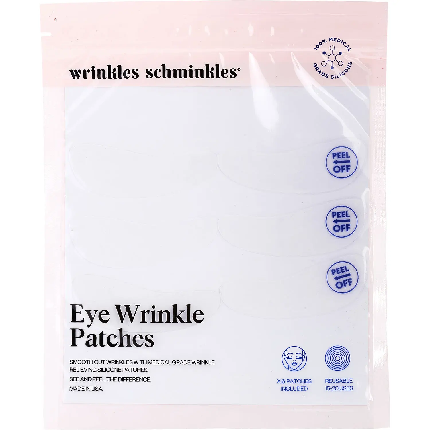 Wrinkles Schminkles By Wrinkles Schminkles Eye Wrinkle Patches - 3 Pairs For Women Wrinkles Schminkles By Wrinkles Schminkles Eye Wrinkle Patches - 3 Pairs For Women