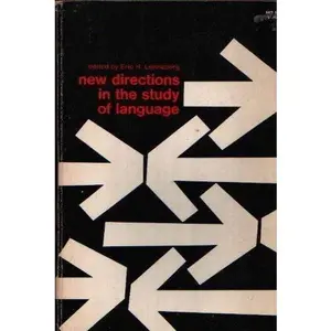 USED Book - New Directions in the Study of Language by Eric Lenneberg (Paperback) - english